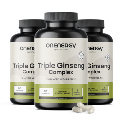 3x Triple Ginseng Complex, totaal 270 capsules