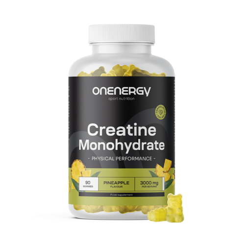 Creatine monohydraat 3000 mg – ananas, 90 gummies