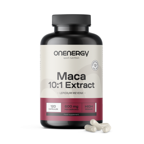 Maca – extract 10:1, 120 capsules