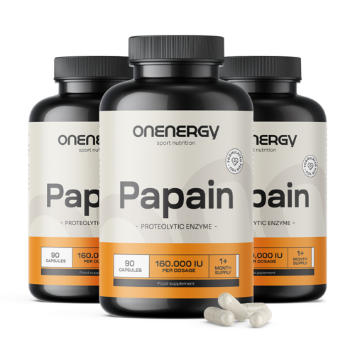 3x Papaïne 320 mg, totaal 270 capsules
