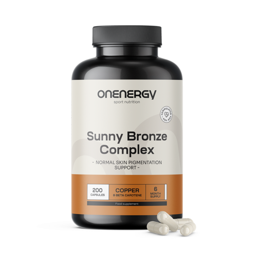 Sunny Bronze Complex – Zomerboost, 200 capsules