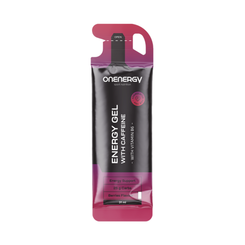 Energiegel met cafeïne – Bessen, 31 ml