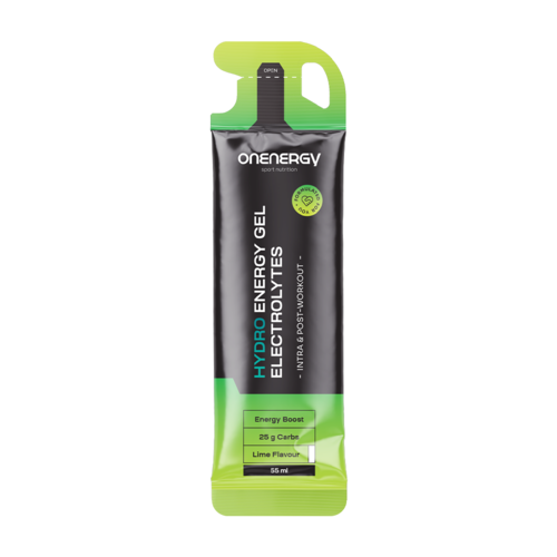 Hydro-energiegel met elektrolyten – Limoen, 55 ml