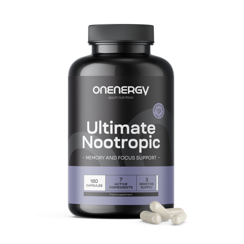 Ultimate Nootropic – complex ter ondersteuning van de cognitieve functies, 180 capsules