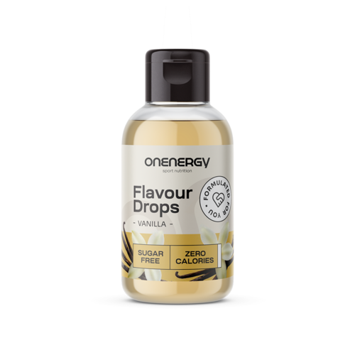 Flavour Drops met zoetstof – vanille, 50 ml