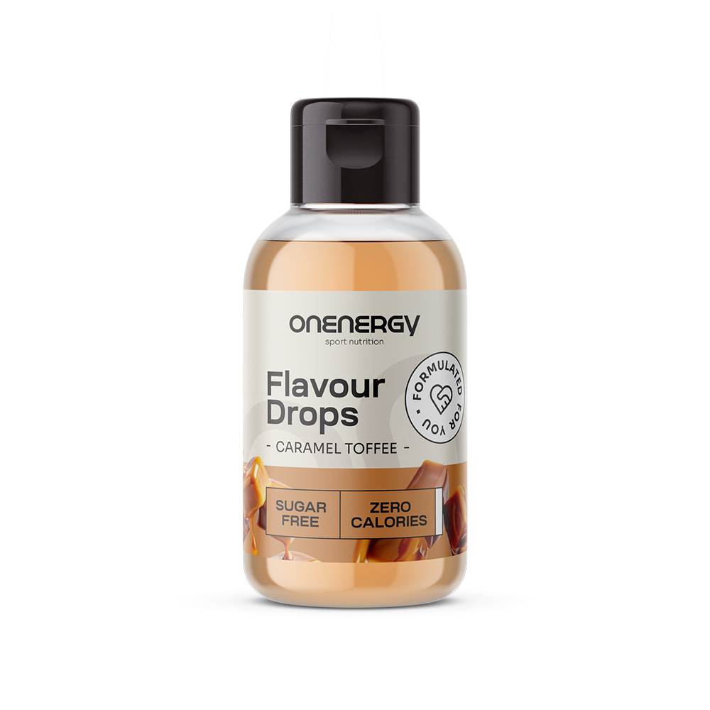 Flavour Drops met zoetstof – toffee-karamel.