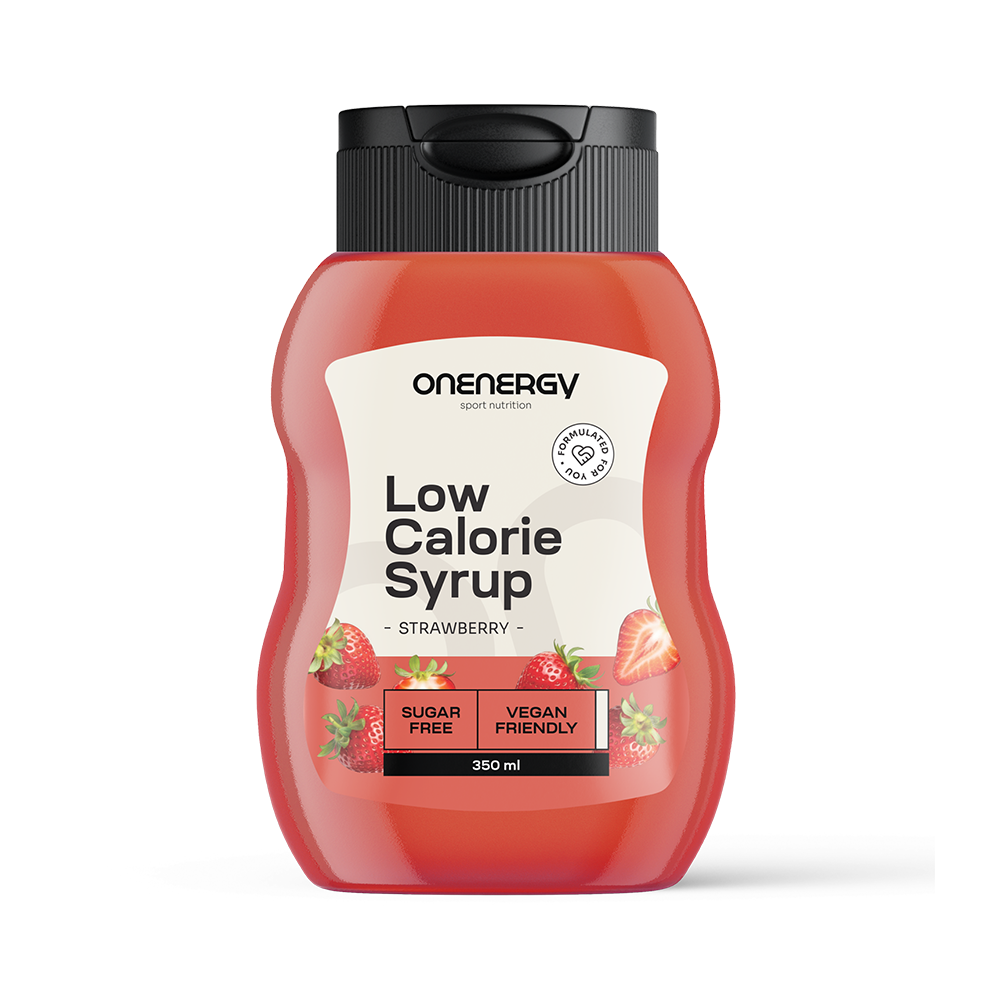 Caloriearme siroop met zoetstof – aardbei