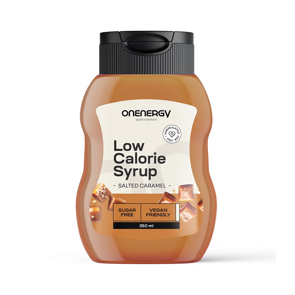 Caloriearme siroop met zoetstof – gezouten karamel