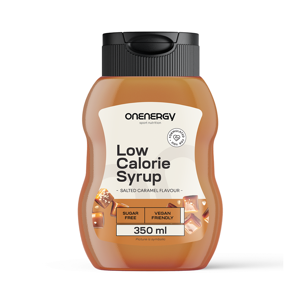 Caloriearme siroop met zoetstof – gezouten karamel