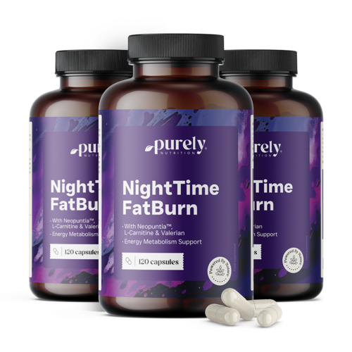 3x NightTime FatBurn, totaal 360 capsules