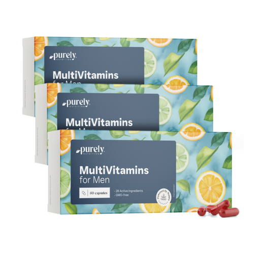 3x Multivitamen voor mannen, totaal 180 capsules