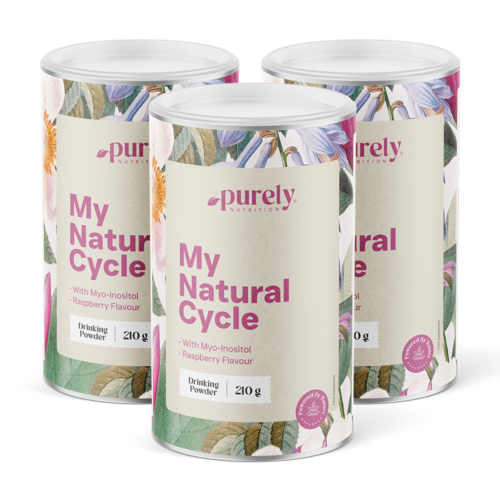 3x My natural cycle – voor hormonale balans en welzijn, totaal 630 g