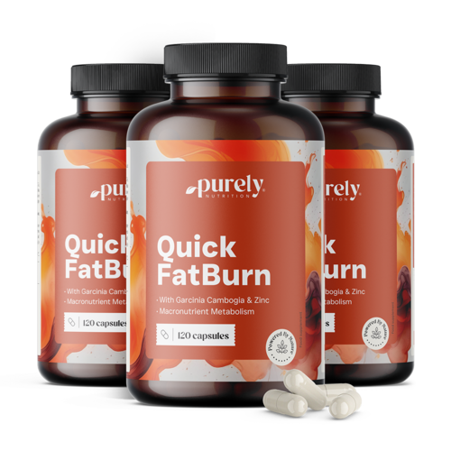 3x Quick FatBurn, totaal 360 capsules