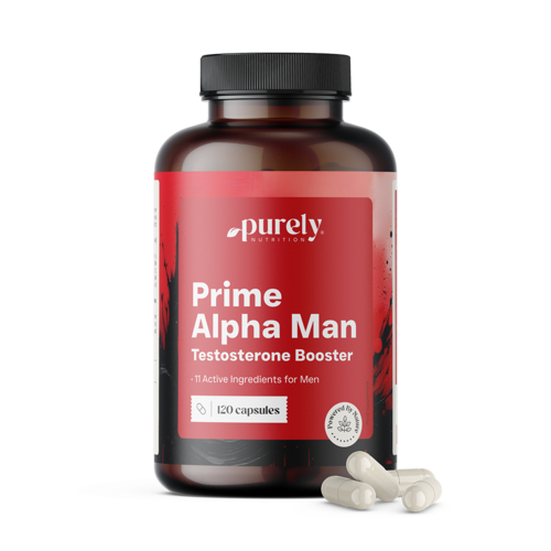 Prime Alpha Man – voor een gebalanceerd testosteronniveau in het bloed, 120 capsules