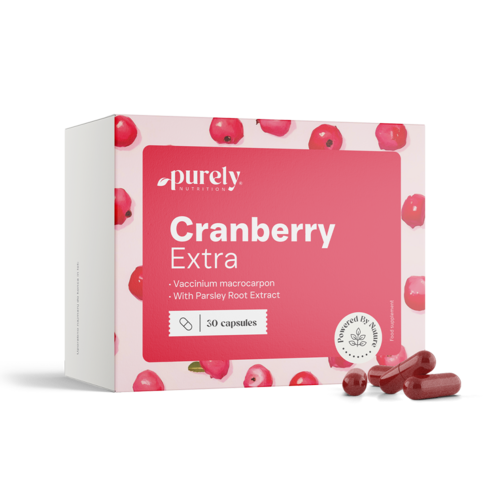 Cranberry Extra – extract van cranberry en peterselie, 30 capsules