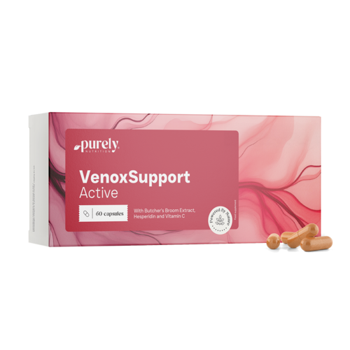 VenoxSupport Active – voor vermoeide en zware benen, 60 capsules