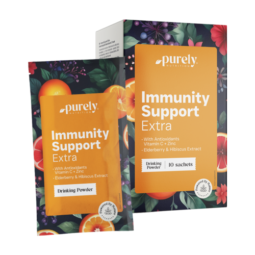 ImmunitySupport Extra – poederdrank, 10 zakjes