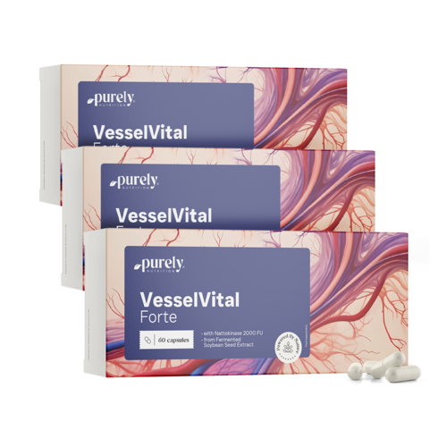 3x VesselVital Forte, totaal 180 capsules