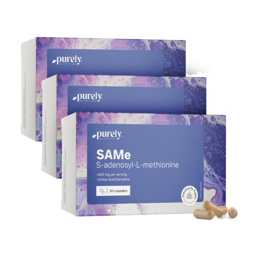 3x SAMe 400 mg, totaal 90 capsules
