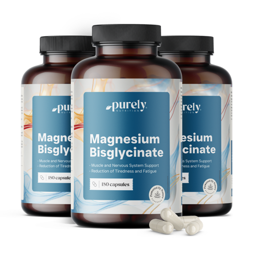 3x Magnesiumbisglycinaat, totaal 540 capsules