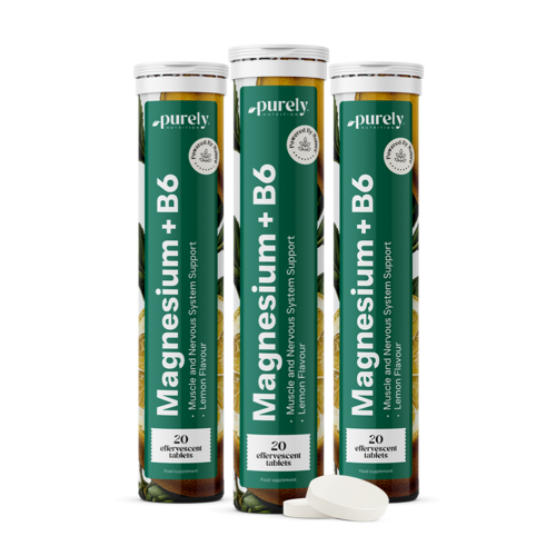 3x Magnesium + vitamine B6 – bruistabletten, totaal 60 bruistabletten