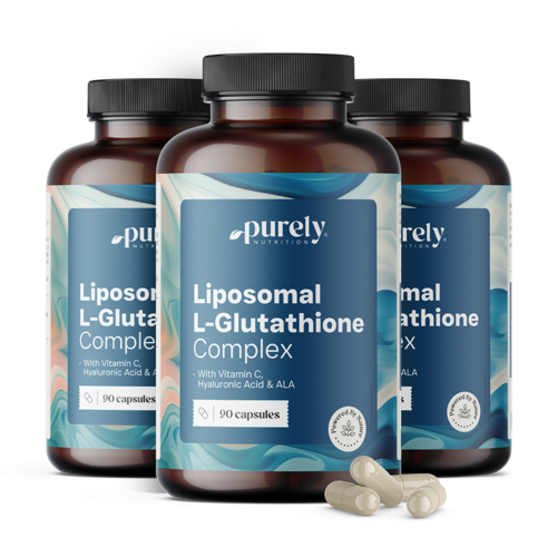 3x Liposomaal L-glutathioncomplex, totaal 270 capsules