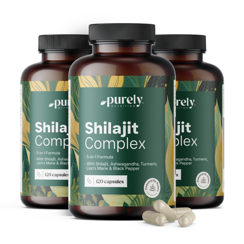 3x Shilajit complex, totaal 360 capsules