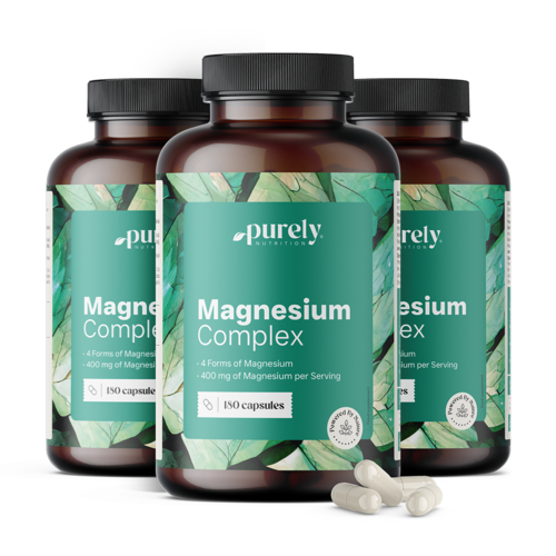 3x Magnesiumcomplex 400 mg, totaal 540 capsules