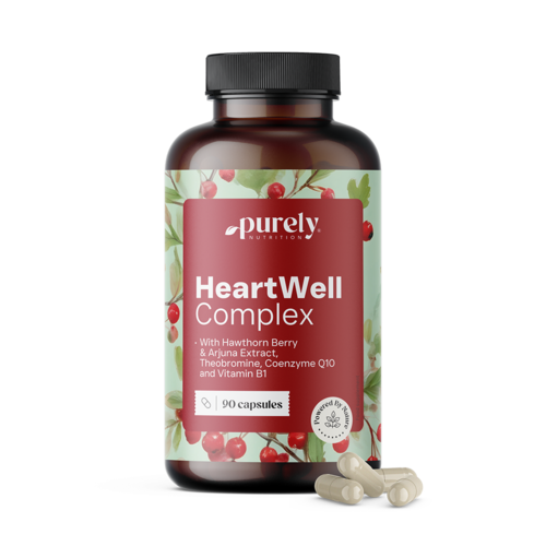 HeartWell - complex van natuurlijke extracten, 90 capsules