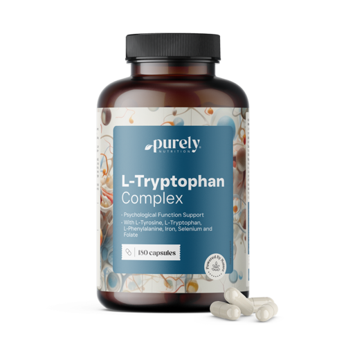 L-tryptofaan complex – ondersteuning van psychologische functies, 180 capsules