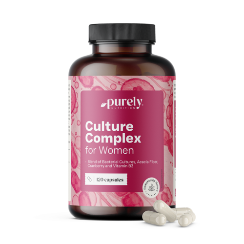 Complex voor vrouwen met microbiële culturen, 120 capsules