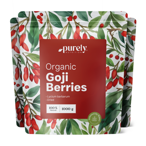 3x BIO Gojibessen, totaal 3000 g