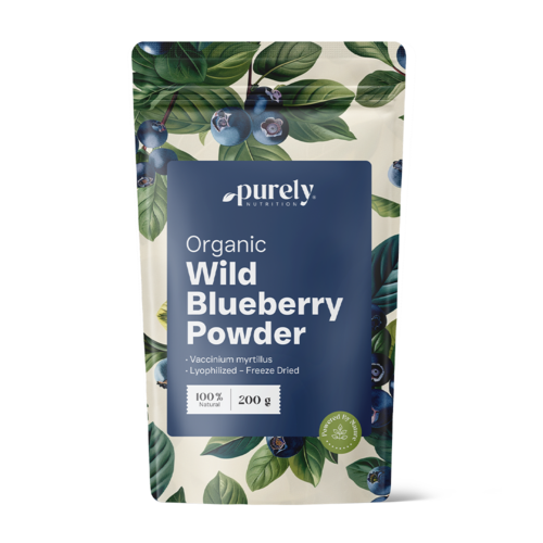 BIO Wilde bosbessenpoeder, 200 g