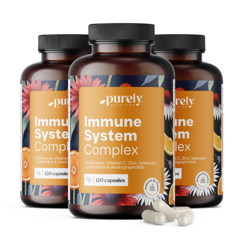 3x Complex voor het immuunsysteem, totaal 360 capsules