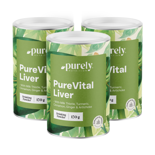 3x PureVital Lever – kruidencomplex, totaal 450 g