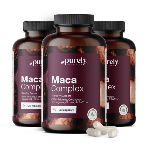 3x Maca-complex, totaal 360 capsules