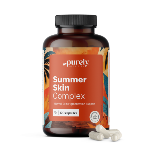 Summer Skin Complex – formule met 10 actieve ingrediënten, 120 capsules