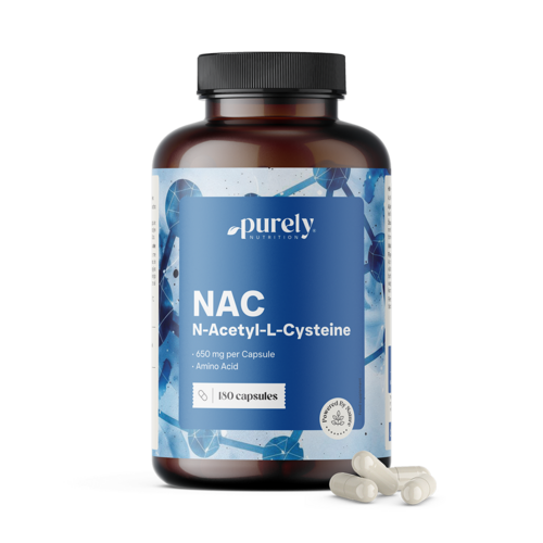 NAC 650 mg, 180 capsules