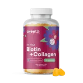 Biotine + collageen – gummies voor haar, huid en nagels, 135 gummies