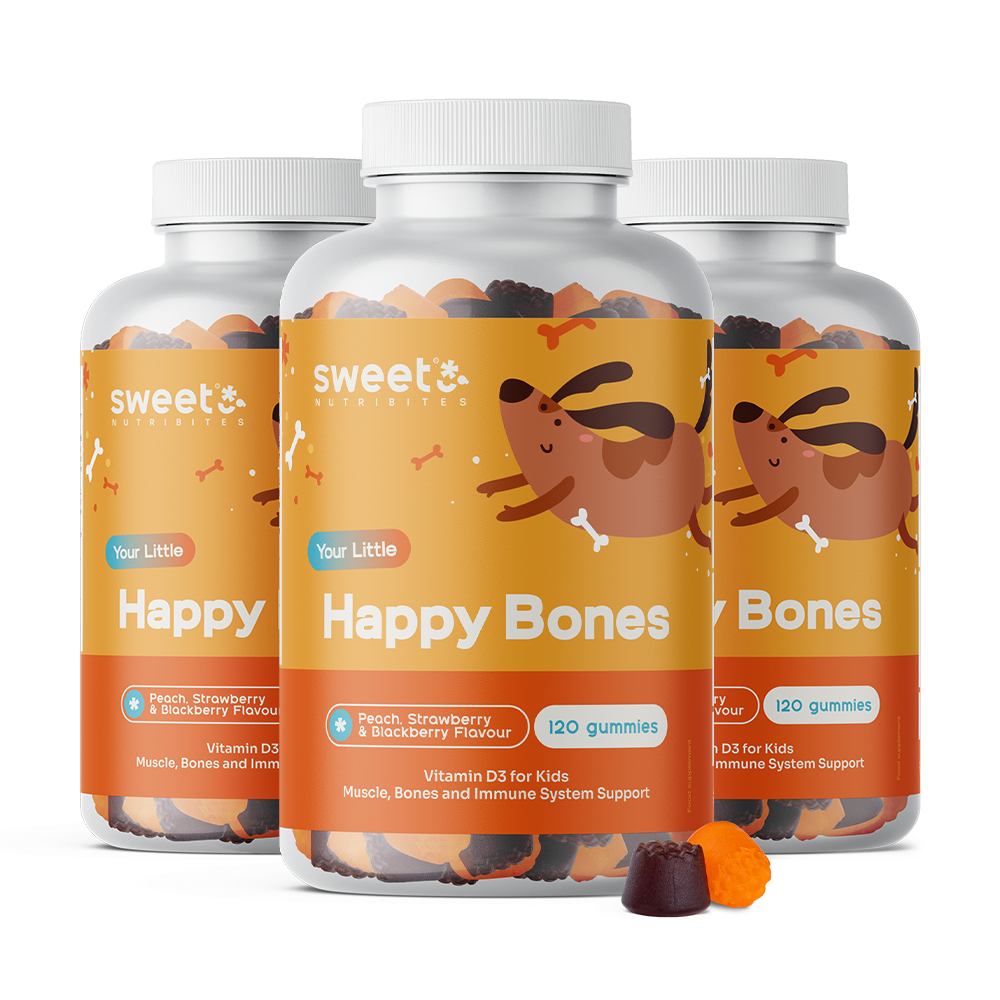 Happy Bones - kauwtabletten voor kinderen met vitamine D3