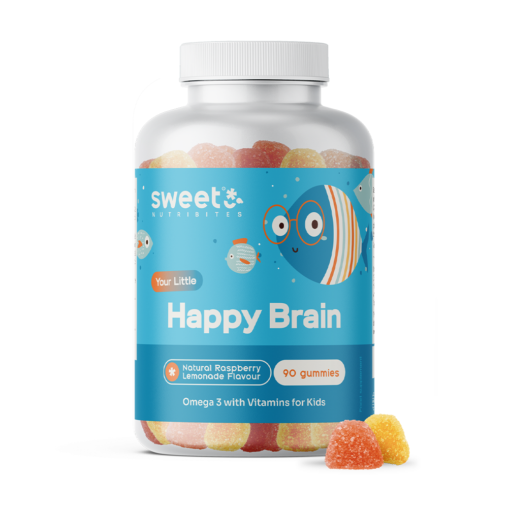 Happy Brain – gummies voor kinderen met omega-3-vetzuren