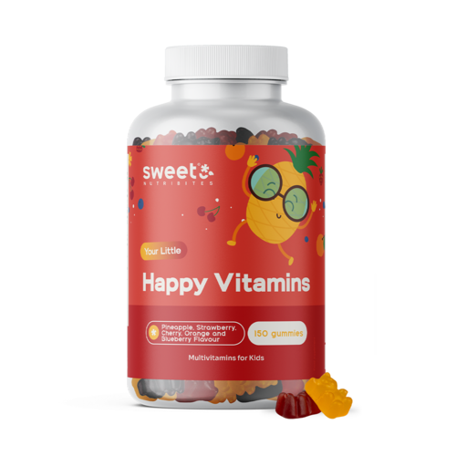 Happy Vitamins – gummies voor kinderen met multivitaminen, 150 gummies