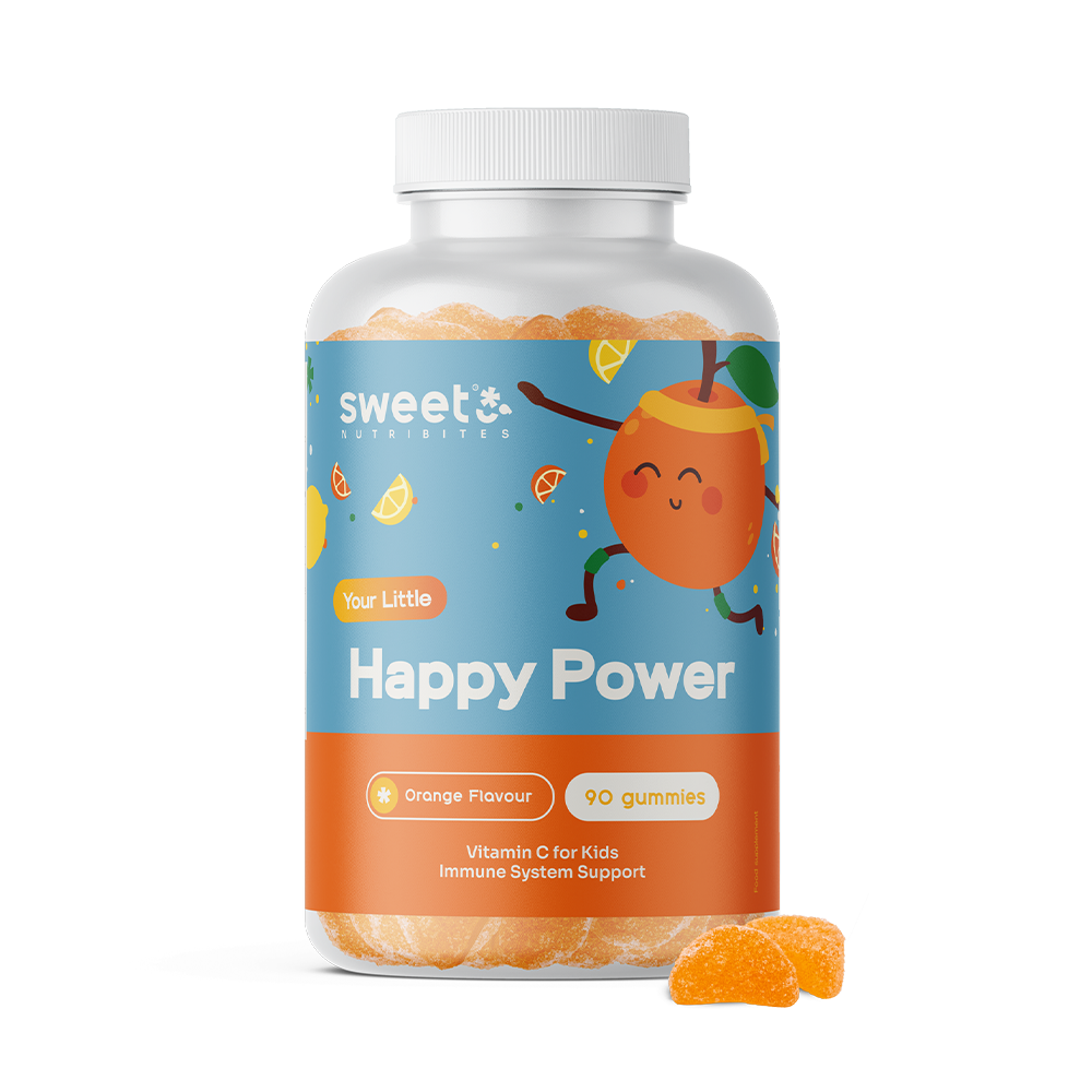 Happy Power – kauwgom voor kinderen met vitamine C