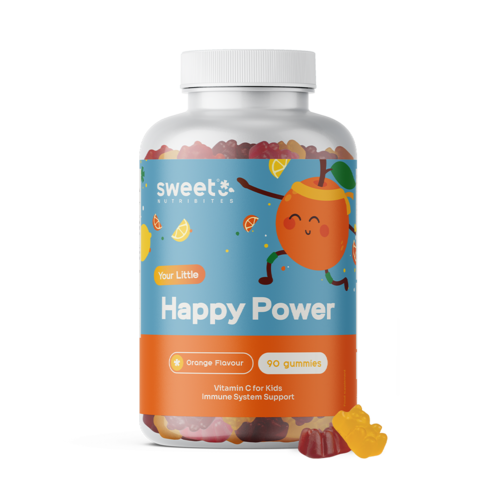Happy Power – gummies voor kinderen met vitamine C, 90 gummies